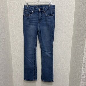 Seven7 Women's Dark Blue Boot Cut Jeans